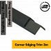 Composite Decking Board Eco Wood Grain / Grooved - Plastic Decking PVC Decking WPC Decking - Black / Grey / Brown / Anthracite - Price Per / Square M (1 sq m)